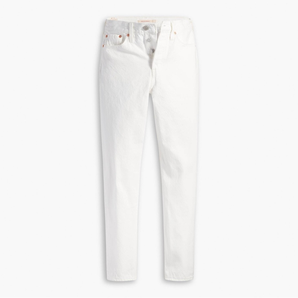 Levi's Women's Straight Leg Jeans - White